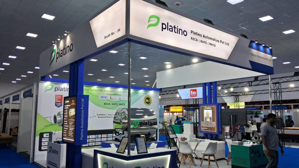 Platino Automotive Expo Stall Photograph